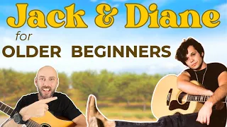 Jack & Diane EASY Guitar Lesson - 3 Chords!