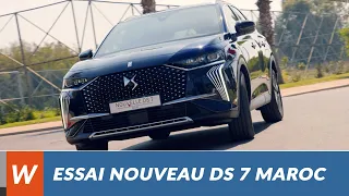 Essai du nouveau DS 7 Maroc - تجربة قيادة المغرب