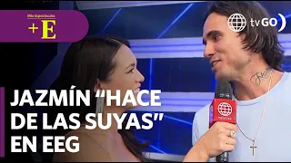 Jazmín Pinedo gets Gino Assereto in an uproar on EEG | Más Espectáculos (TODAY)