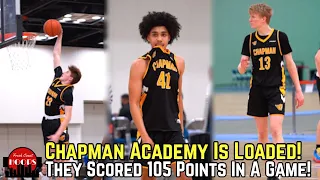 Chapman Academy Is Loaded! They Scored 105 vs World Hoops Elite!