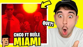 REACCIÓN a CNCO, Beéle - Miami (Official Video)