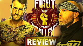 AEW Fight for the Fallen 2021 | Summer of Punk, Lighttubes, Epic-Entrance & mehr! - Review 28.07.21