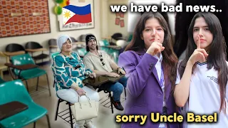 SYRIAN Mama Becoming TEACHER in the PH! 🇵🇭 + NIECES  Got "KICKED OUT of SCHOOL" Prank on UNCLE 😱