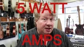 A Talk about 5 Watt Amplifiers - the ins and outs - pro's and con's.