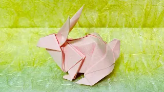 【Origami】Rabbit How to fold 【折り紙】ウサギの折り方