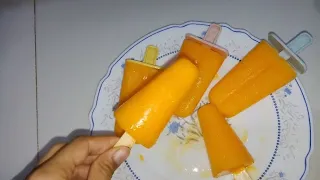 Yummy 😋 Orange popsicle sticks. Please 🥺 subscribe to my YouTube channel. #1tranding  #popsicles.