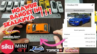 MANAKAH DIECAST YG SKALANYA PALING AKURAT ??