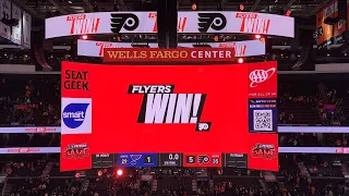 Philadelphia Flyers 2023 Win Horn LIVE!