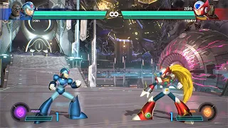 X & Sigma vs Zero & Iron Man (Hardest AI) - Marvel vs Capcom: Infinite