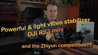 🎥The best lightweight gimbal? DJI RS3 mini vs Zhiyun Crane M3S vs Weebill 3S vs - smooth like a pro
