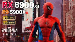 RX 6900 XT SPIDER-MAN PC AT MAX SETTINGS!! RTX/ON