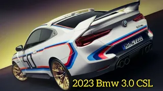 Nouvelle BMW 3.0 CSL 2023 | Limited Edition