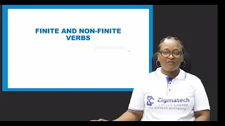 ENGLISH LANGUAGE | FINITE AND NON-FINITE VERB | EXAM GUIDE | ZIGMATECH CONSULT LIMITED | LEARNINGHUB