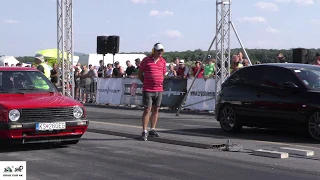 VW Golf 1.9 TDI vs Seat Ibiza 🚦🚗 drag race 1/8 mile -  4K UHD