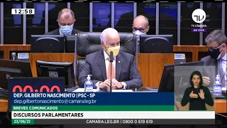 Plenário - Breves Comunicados - Discursos Parlamentares - 23/06/2021