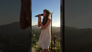Angelina Jordan delivering an epic performance at Jake and Rachel's wedding