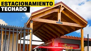 Construcción de estacionamiento techado I Parte 2