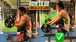 How To Do: Preacher Curl, Good Form vs. Bad Form