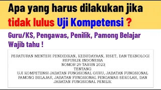 Tidak Lulus Uji Kompetensi Kenaikan Jabatan Fungsional ?? Ikuti Langkah-langkah Ini !! @kangedibae