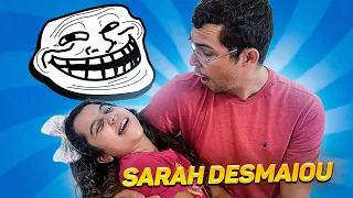 O QUE ACONTECEU COM SARAH !!! OLHA O QUE O PAPAI FEZ !