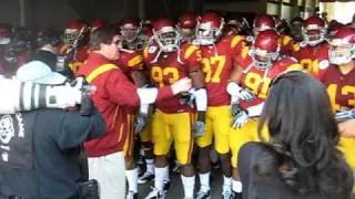 USC TROJANS ROSE BOWL 2009 PRE GAME