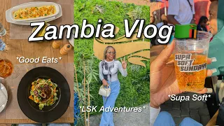 Zambia Vlog🇿🇲: Supa Soft, Dinner Date, New Nails + More| KayxTee