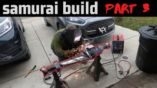 Samurai Build (Part 3) Front Axle Armor and Paint Prep