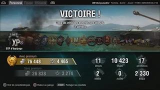 World of Tanks PS4 - T110E3 11 KILLS 10K DAMAGES