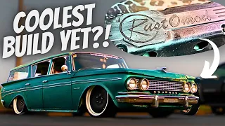 Hot Rod Power Tour Thrash!! Building LS Valve Covers On Corvette Chassis Swapped Wagon!!