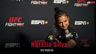 Natalia Silva full UFC Vegas 85 post-fight interview