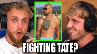 LOGAN PAUL PLANS TO "BEAT THE S**T" OUT OF ANDREW TATE