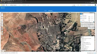 Morocco earthquake destruction seen from space with Maxar Open Data on AWS