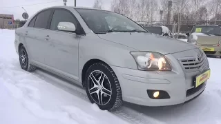 2007 Toyota Avensis (T250) 1.8L. Обзор (интерьер, экстерьер, двигатель).