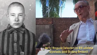 Auschwitz: Jerzy Bogusz   więzień nr 61.  Wspomnienia pod Ścianą Śmierci