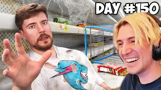 $10,000 Every Day You Survive In A Grocery Store | xQc Reacts to MrBeast