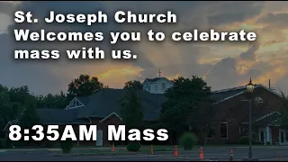 Monday September 25, 2023  8:35 AM Mass