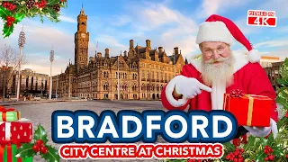 BRADFORD City Centre at Christmas