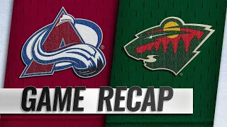 Grubauer's 36 saves help Avalanche hold off Wild