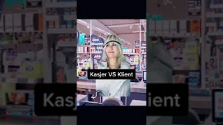 Kasjerka vs klient