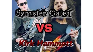 Synyster Gates ( Avenged Sevenfold ) VS Kirk Hammett ( Metallica ) ( Live Performance )