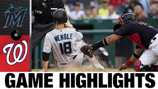 Marlins vs. Nationals Game Highlights (7/1/22) | MLB Highlights
