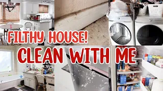 FILTHY HOUSE! CLEAN WITH ME! EXTREME CLEANING MOTIVATION! CLEANING VIDEOS