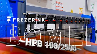 Гидравлический листогибочный пресс Bomei HPB 100/2500 — Фрезер НК