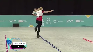 Semifinal Freestyle Slalom Battle Woman - World Skate Games 2022 Argentina Prt 1