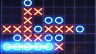 Tic Tac Toe Glow Gameplay Walkthrough