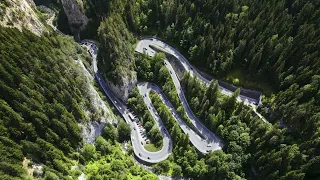 4K The Red Lake and the Bicaz Gorge, Romania