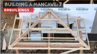 Building a Mancave 7:  Framing a hipped porch