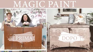 How to restore and save old furniture! A shabby and romantic makeover! Elisa & Magic Paint!