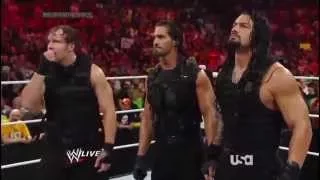 WWE The Shield Segment Then Attacks Evolution Backstage. May 2014