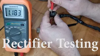 How To Test a Regulator/Rectifier Using a Multimeter